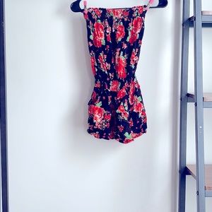 Rose tube romper